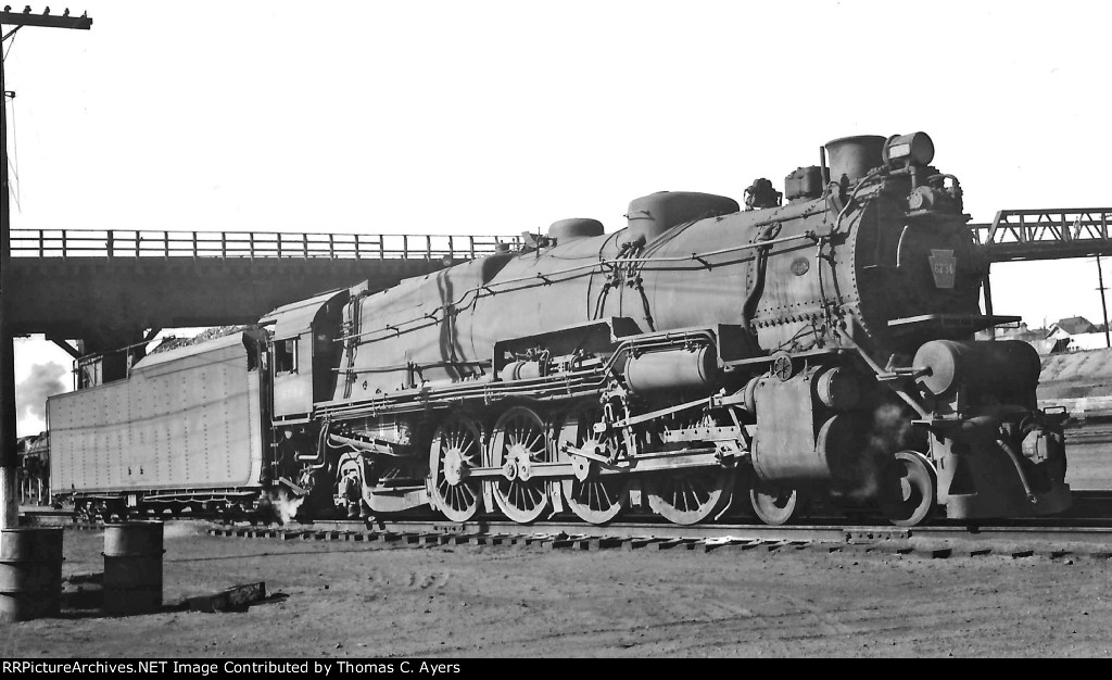 PRR 6734, M-1B, 1955